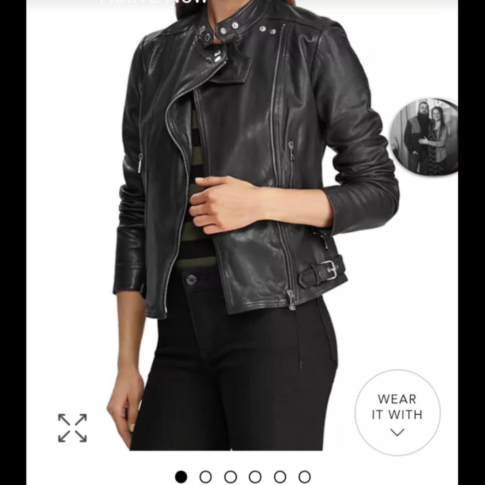 Lauren ralph lauren leather jacket